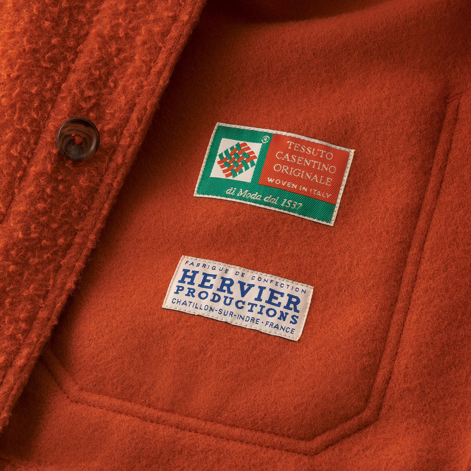 Tuscan Orange Casentino Utility Jacket