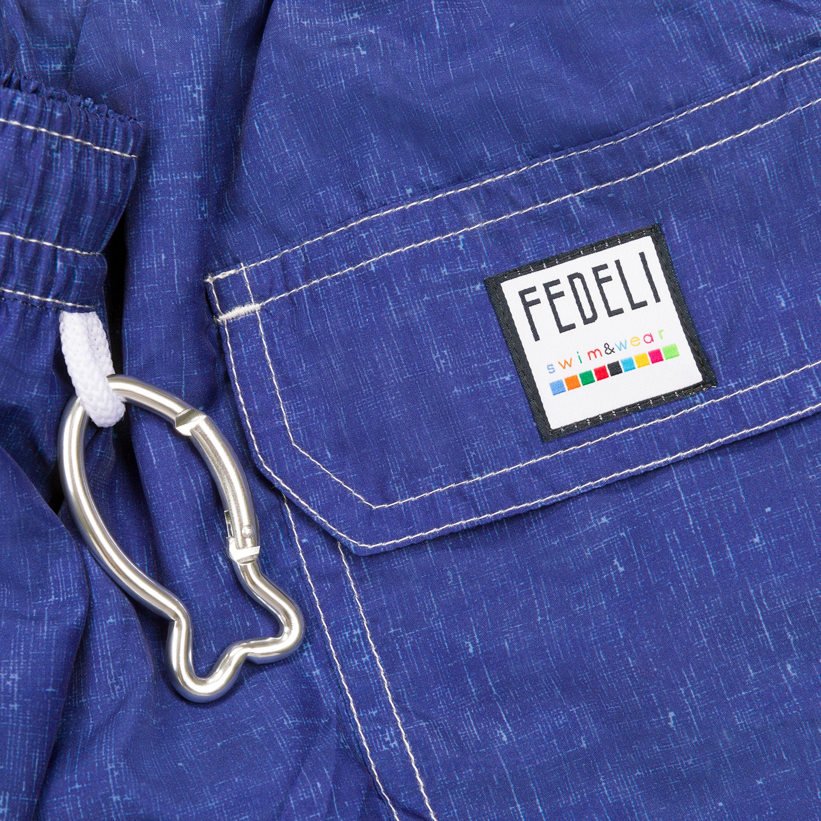 Fedeli Swim Shorts in Deep Sea Blue