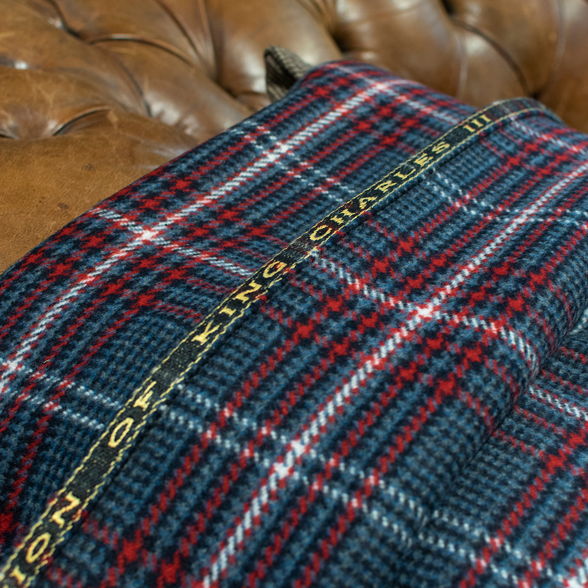 Fox Brothers Coronation Check Blanket