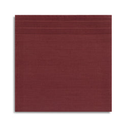 Simonnot Godard "Vicq" Pocket Square in Rust