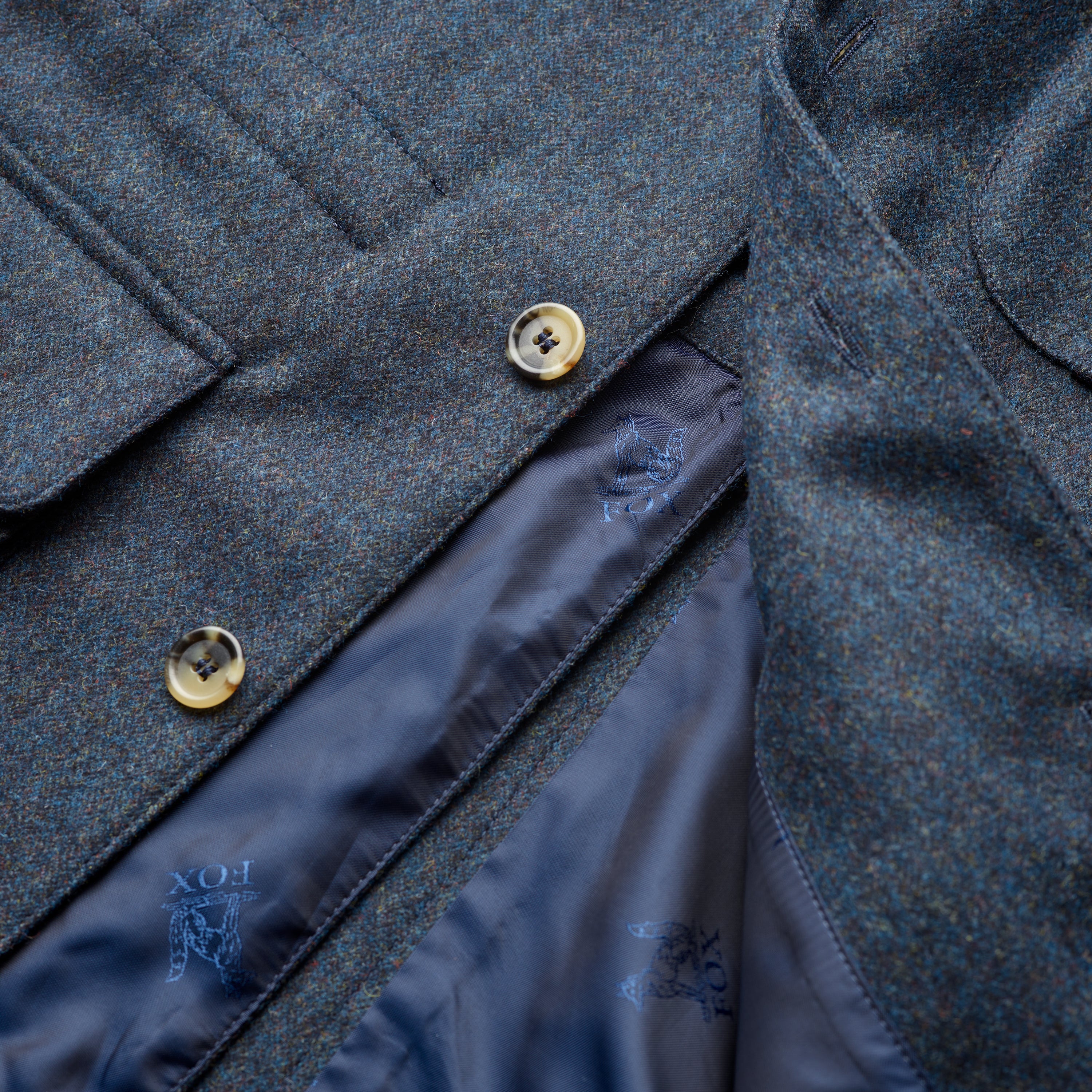 The Fox Runnington Blue Gilet