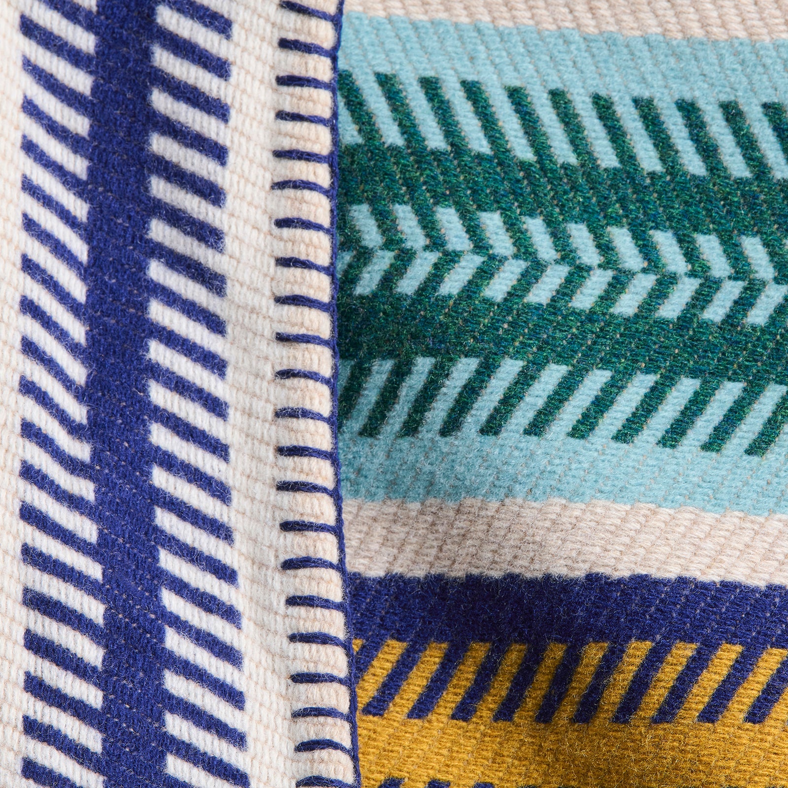 The Alpine Chevron Throw