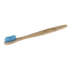 Blue Bristle Biodegradable Bamboo Toothbrush