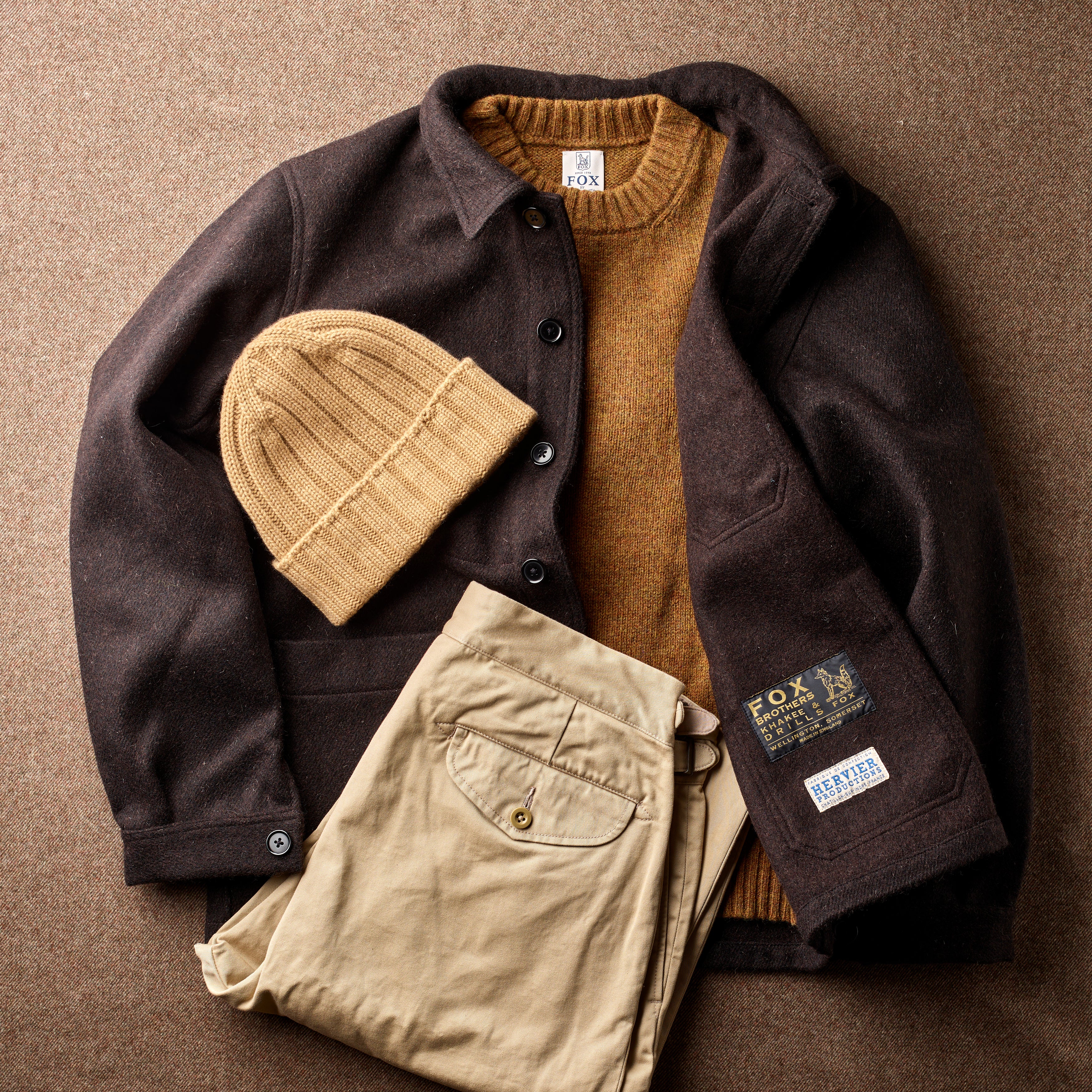 Fox Faculty Brown Utility Jacket