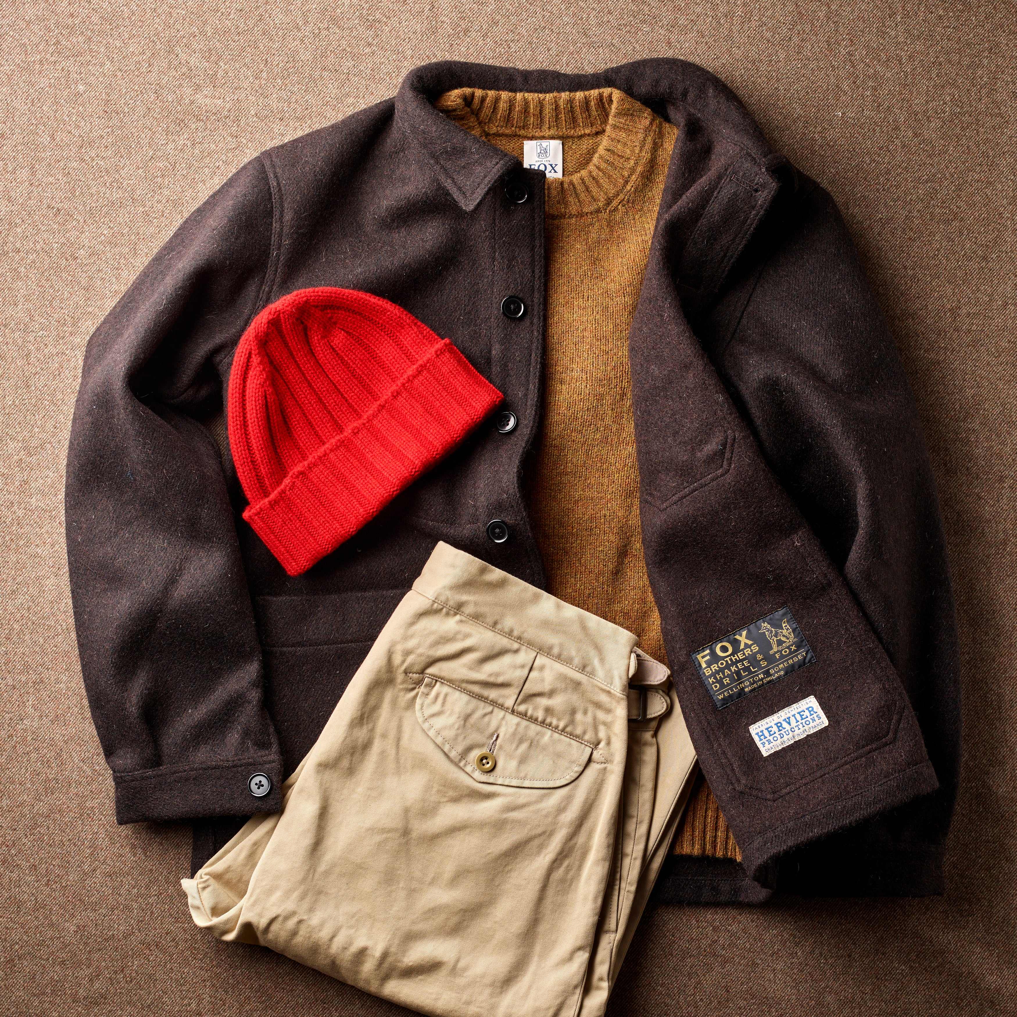 Fox Faculty Brown Utility Jacket