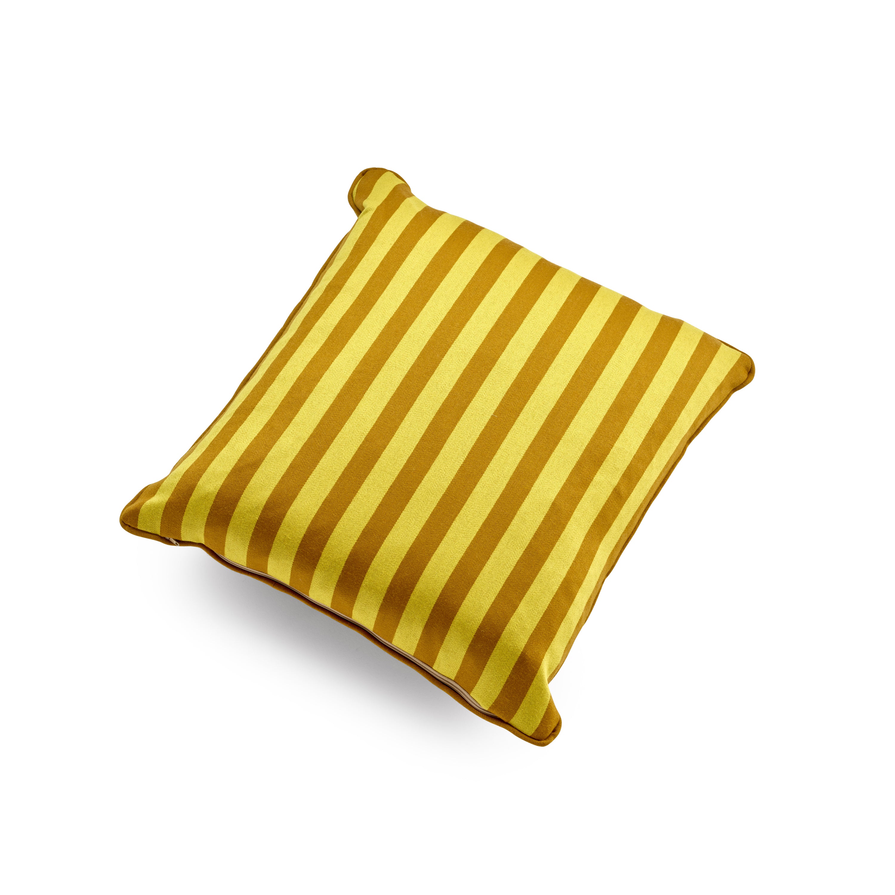 Fox Stripe Red & Yellow Cushion Cover