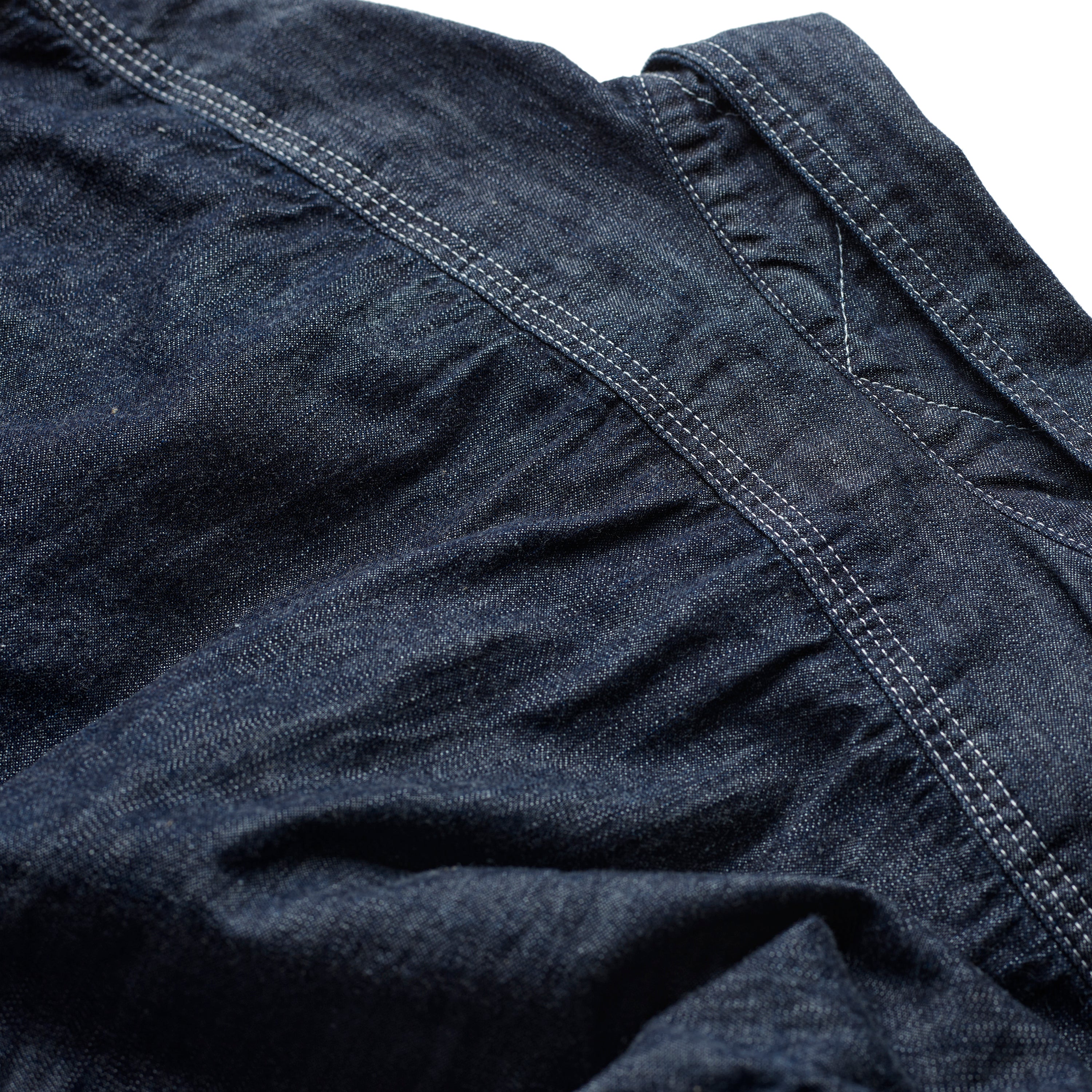 Kenneth Field Indigo Denim Cigar Shirt