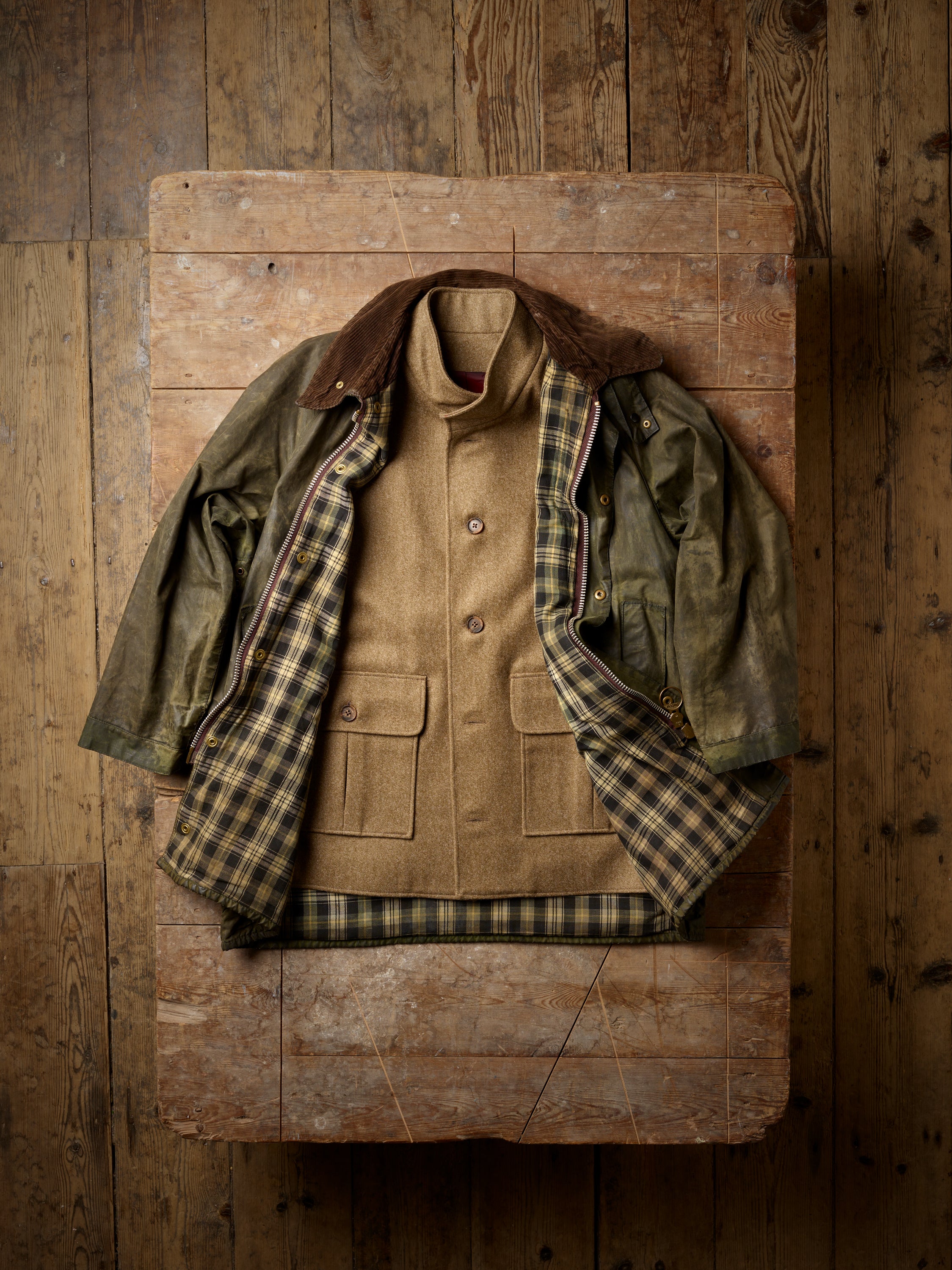 The Foxmoor Gilet in Covert Khaki