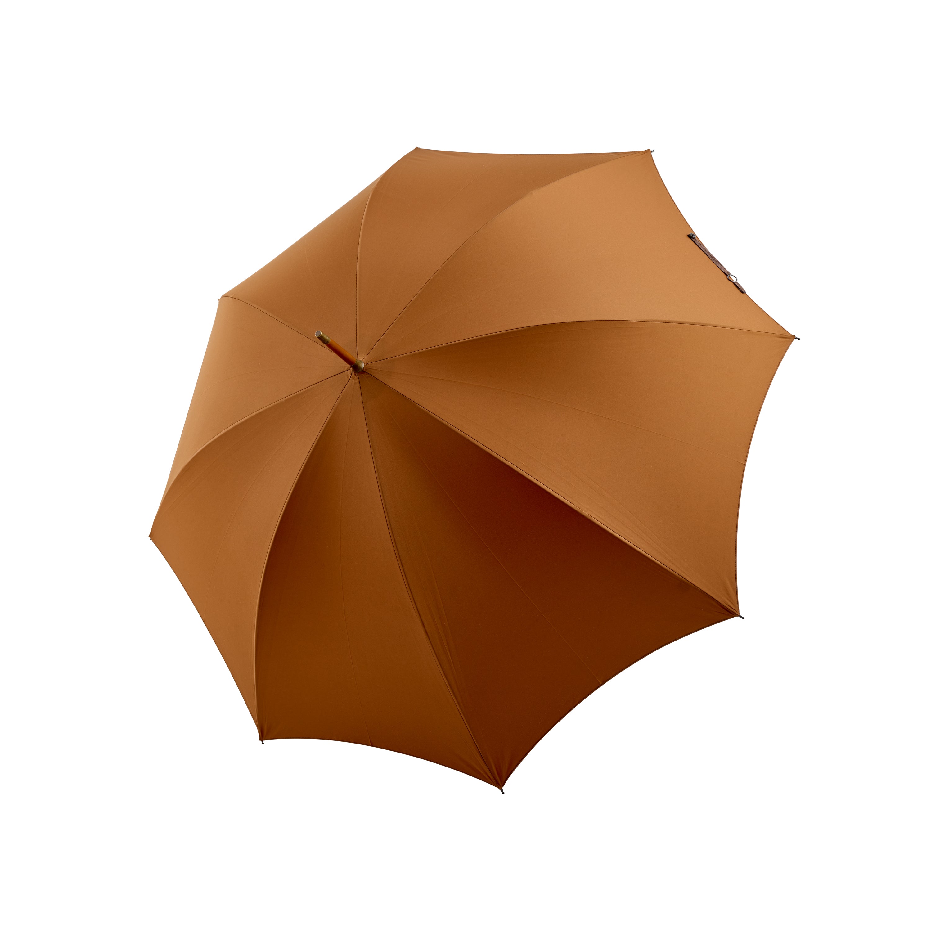Fox Umbrellas Brindle Maple Matt Handle Sienna Umbrella