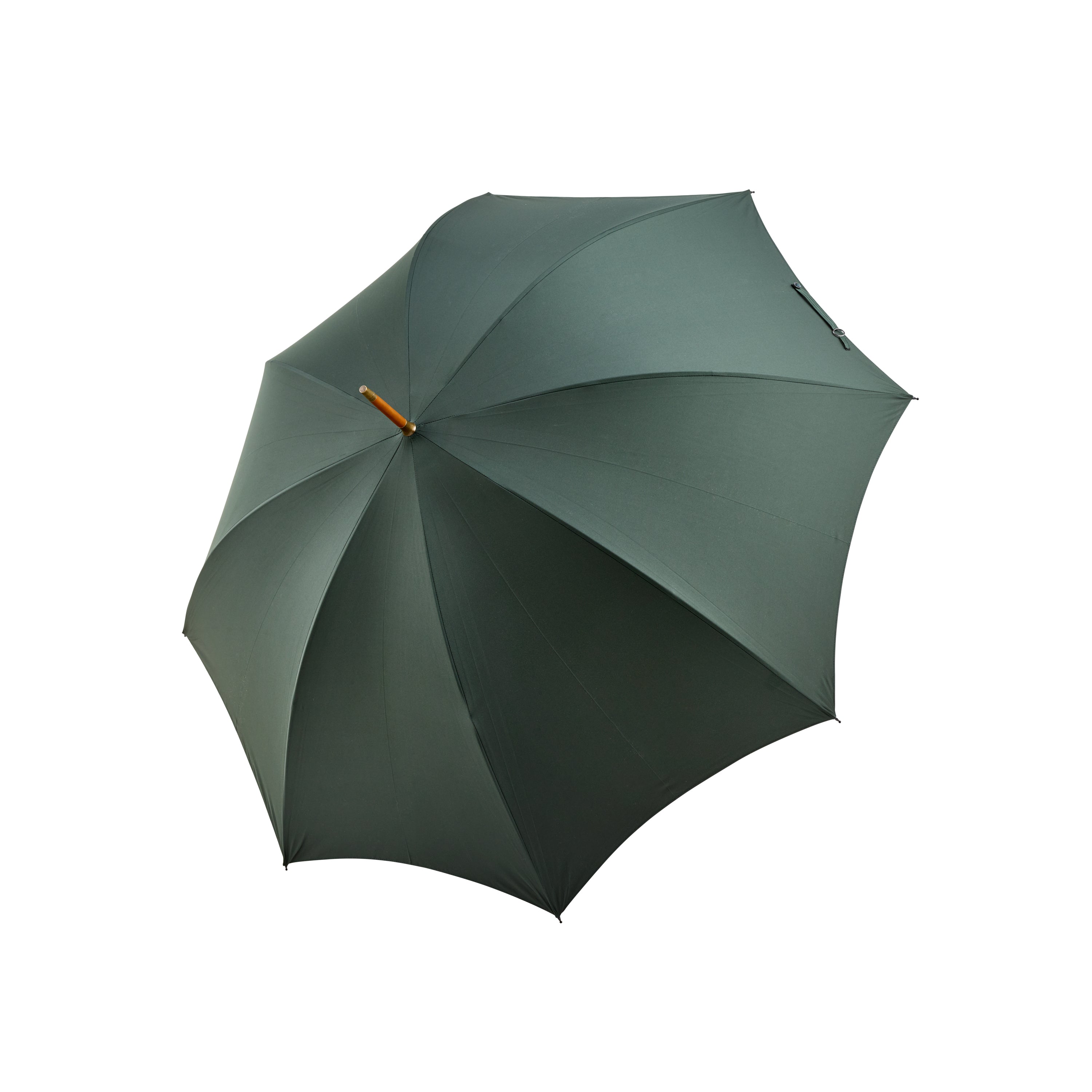 Fox Umbrellas Whangee Handle Dark Green Umbrella