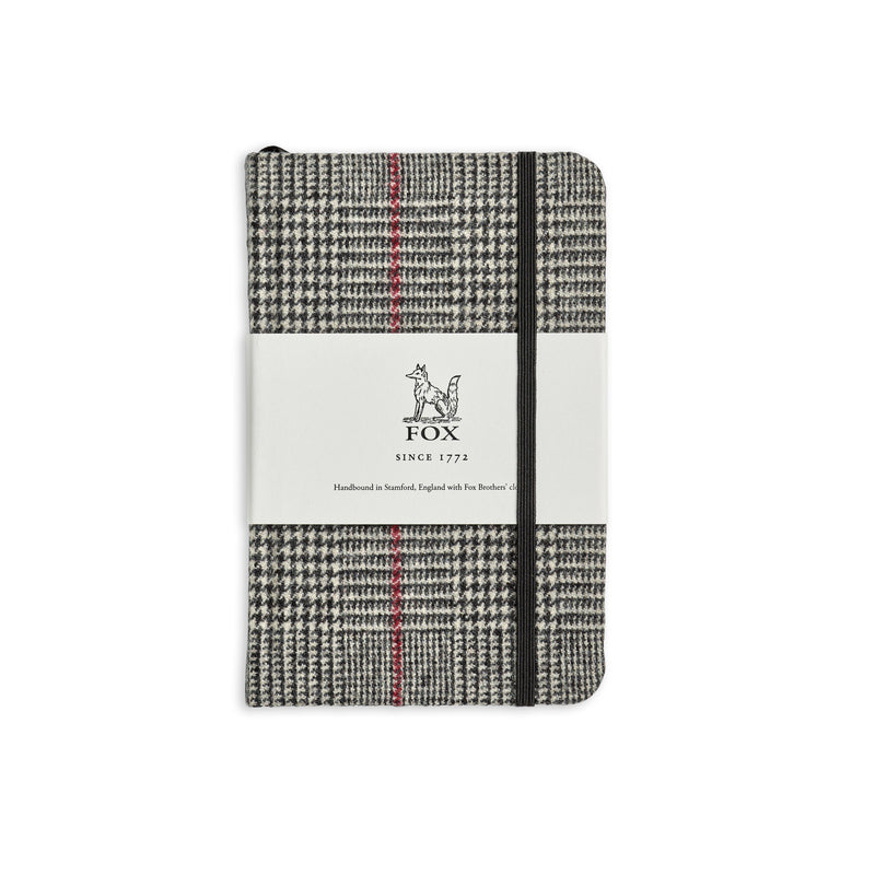 Fox Glen Check with Red Deco Pocket Notebook