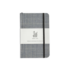 Fox Classic Prince of Wales Navy Check Pocket Notebook