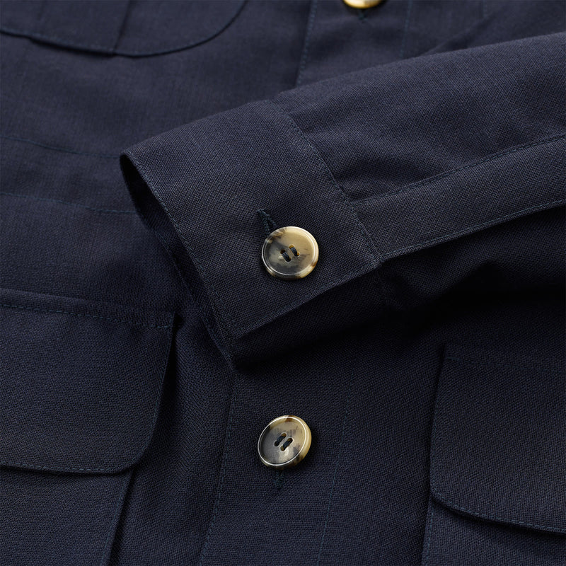 Fox Air Safari Jacket in Midnight Blue