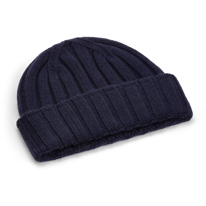 Blueberry Cashmere Knitted Cap