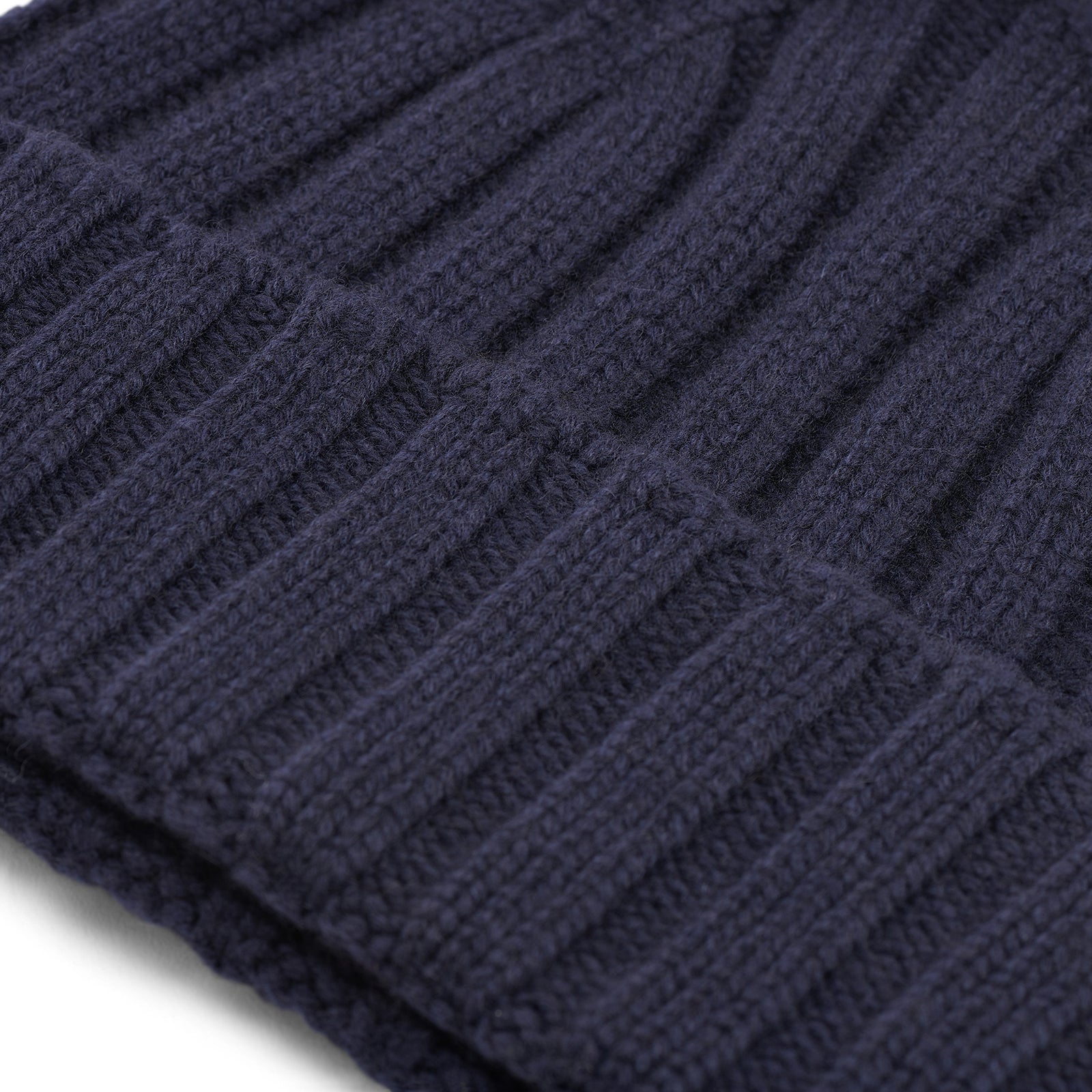 Midnight Cashmere Knitted Cap