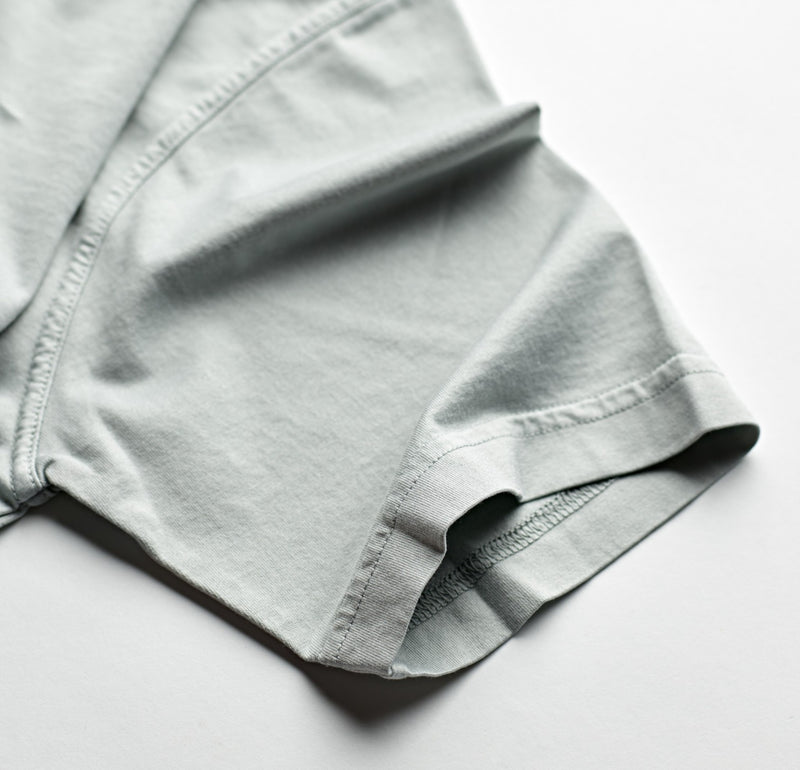 Fedeli Jersey Polo Shirt Olive Grey Sleeve