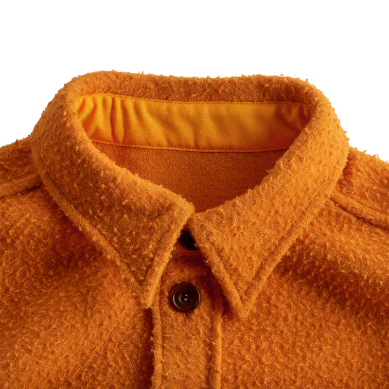 Sienna Gold Casentino Wool Overshirt