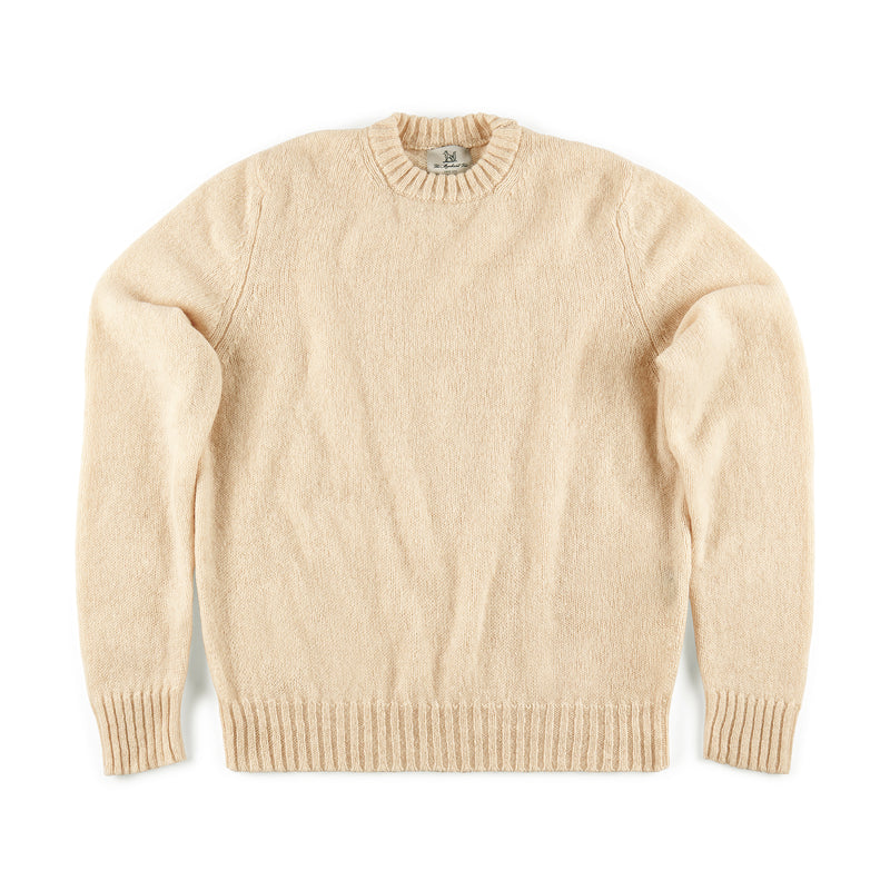 The Sandstone Crew Neck Woollen Sweater
