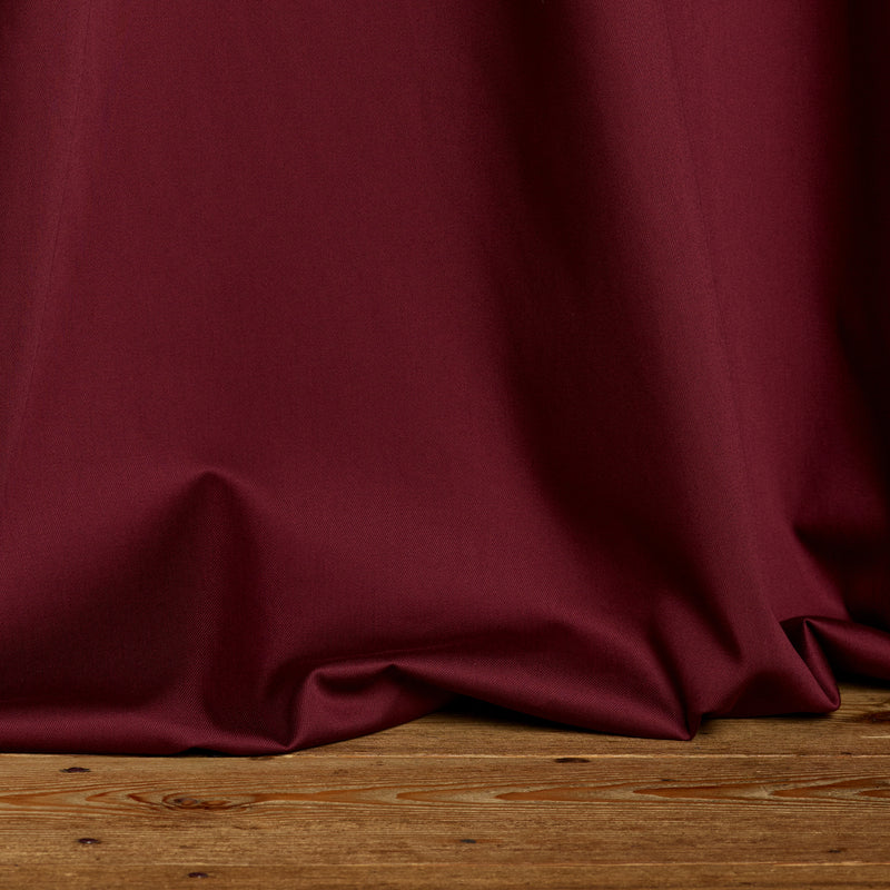 Cotton Twill in Bordeaux