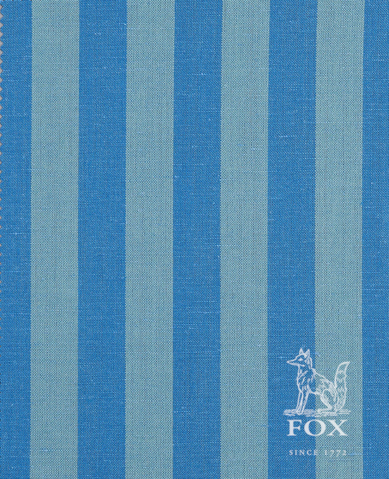 Kingswear Linen Stripe in Blue