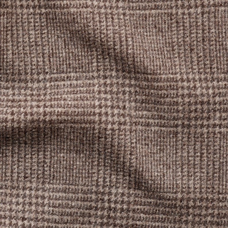 Natural Glen Check Upholstery Fabric