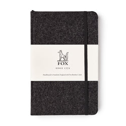 Fox Grey Flannel Medium Notebook