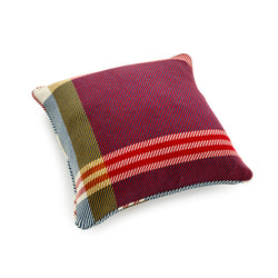 Exe Check Large Classic Cushion in Ruby