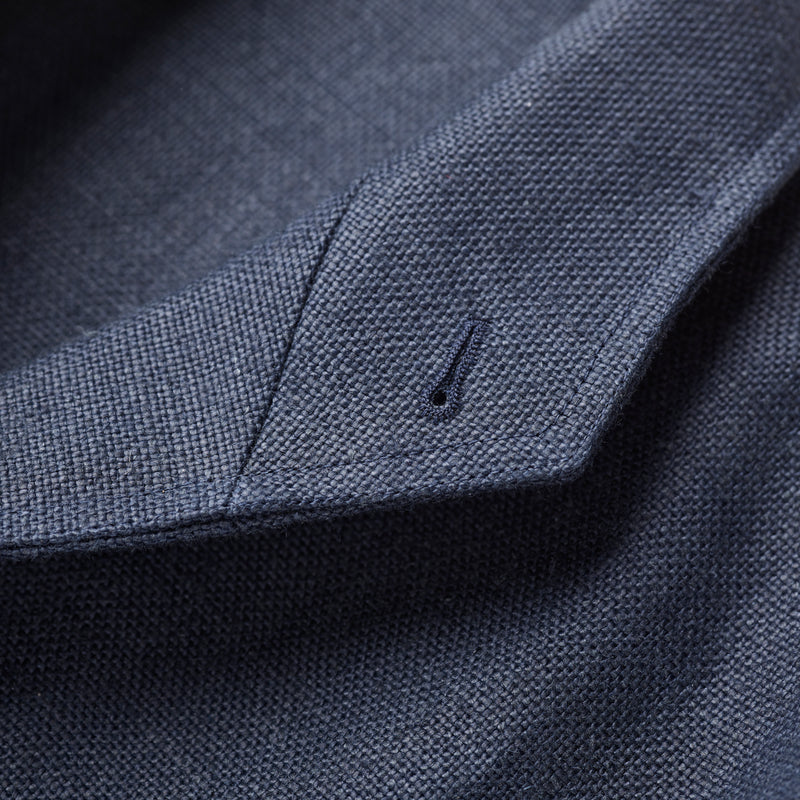 Fox Classic Navy Heavy Linen Teba Jacket