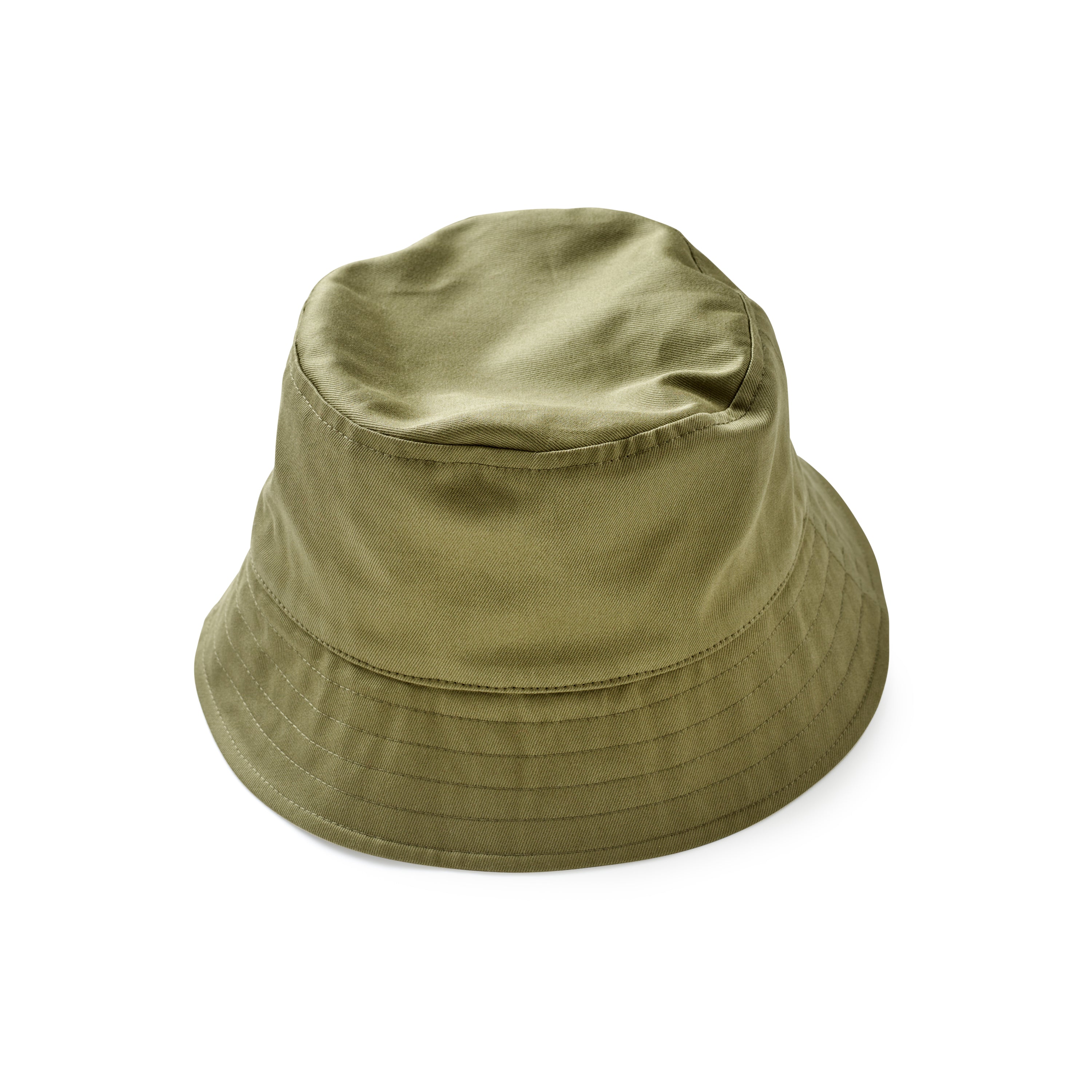 Fox Khaki Bucket Hat in Olive Green