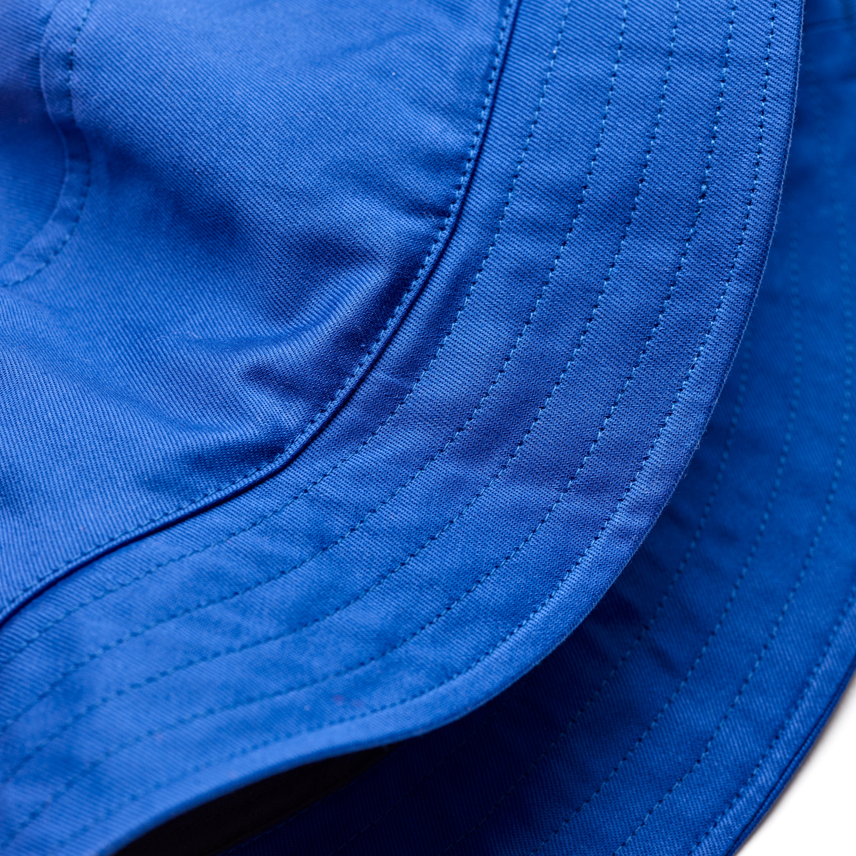 Fox Khaki Bucket Hat Brim in Cobalt Blue