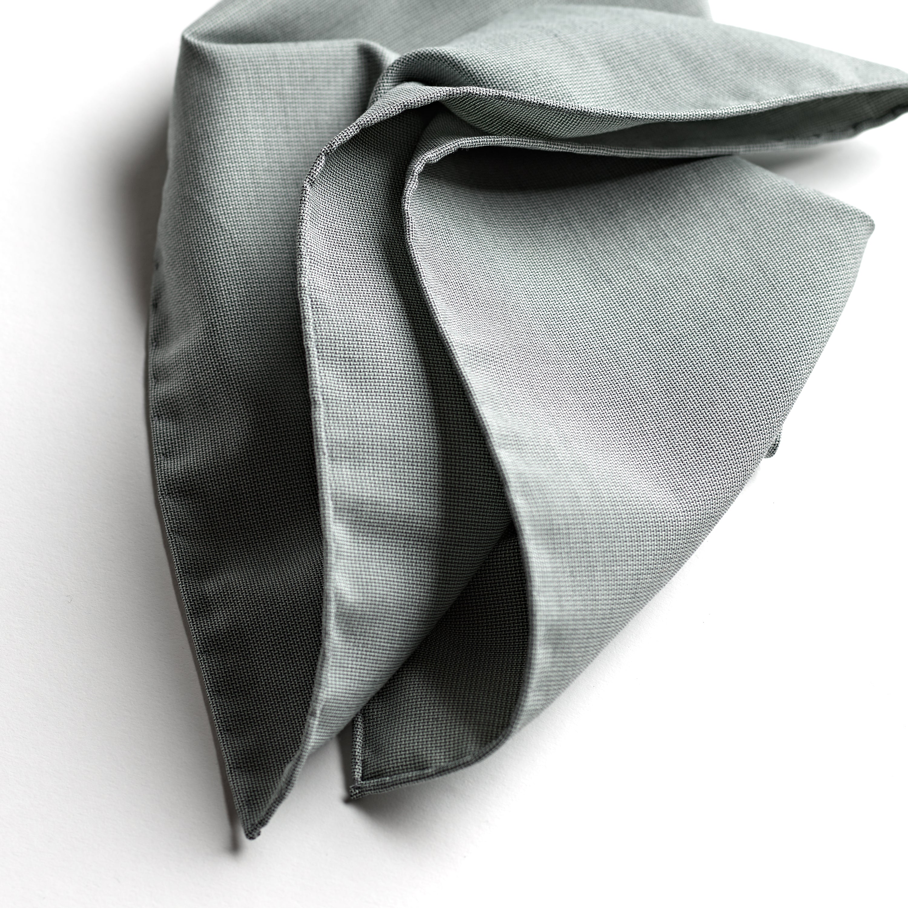 Sage Silk Pocket Square