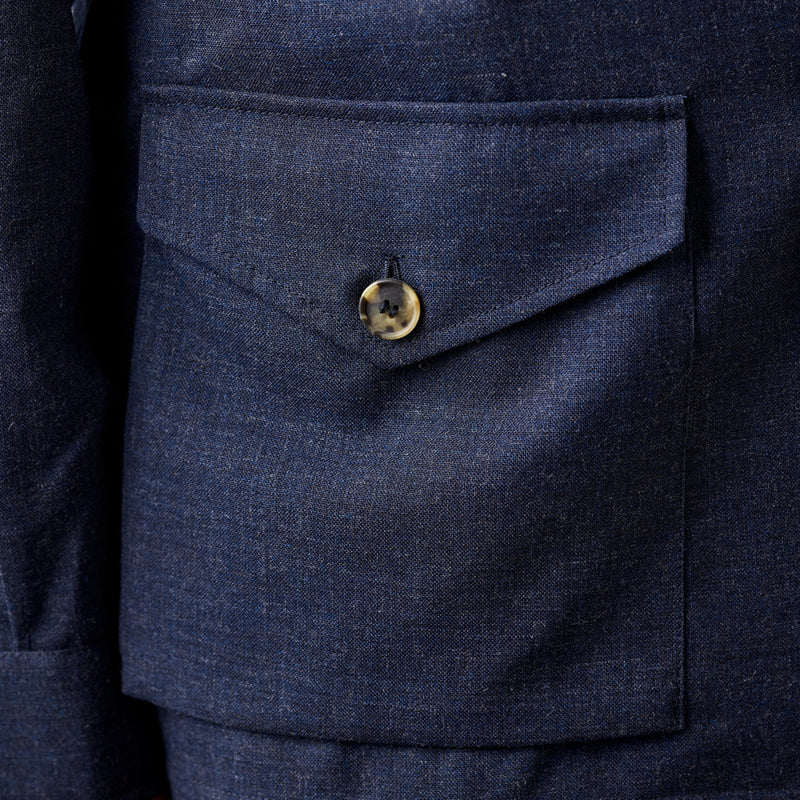 Fox Air Indigo Blue Pocket Teba Jacket